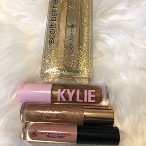 Scott Barnes , Kylie cosmetics, dose of color and ABH lipgloss Bundle